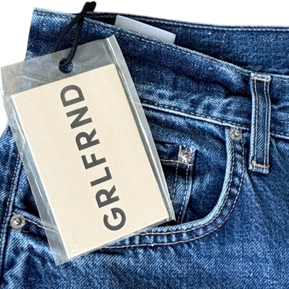 NWT GRLFRND REVOLVE The Bella Boyfriend Jeans Size 28 Retail $245.00 - Picture 11 of 16